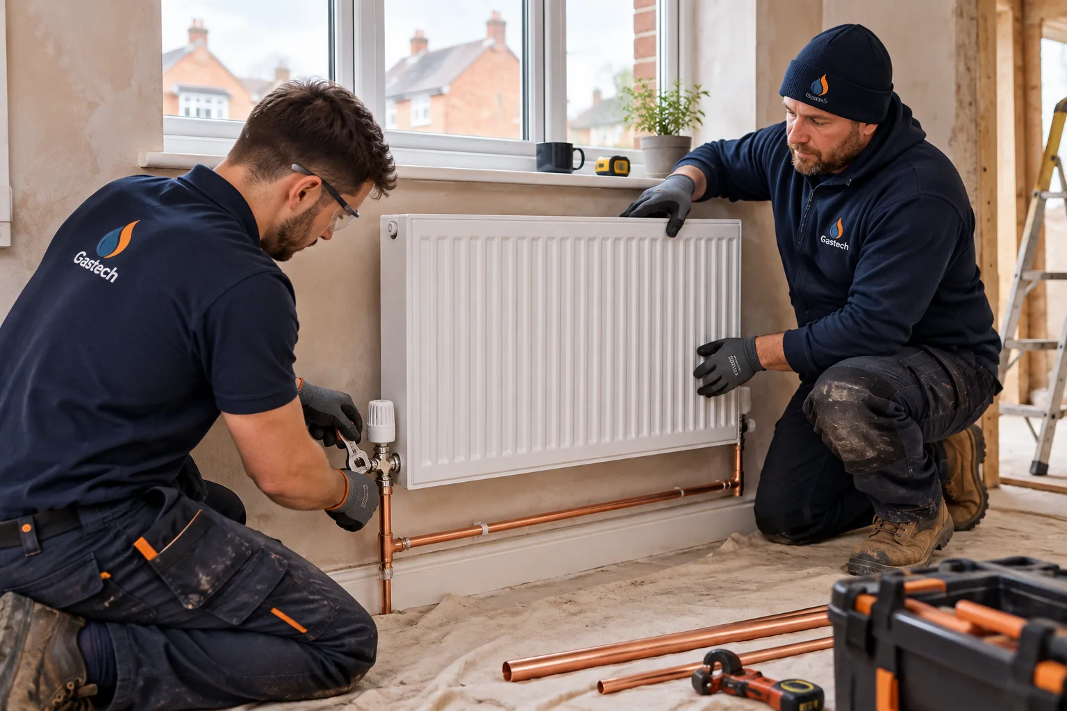 Full Central Heating Installation service illustration