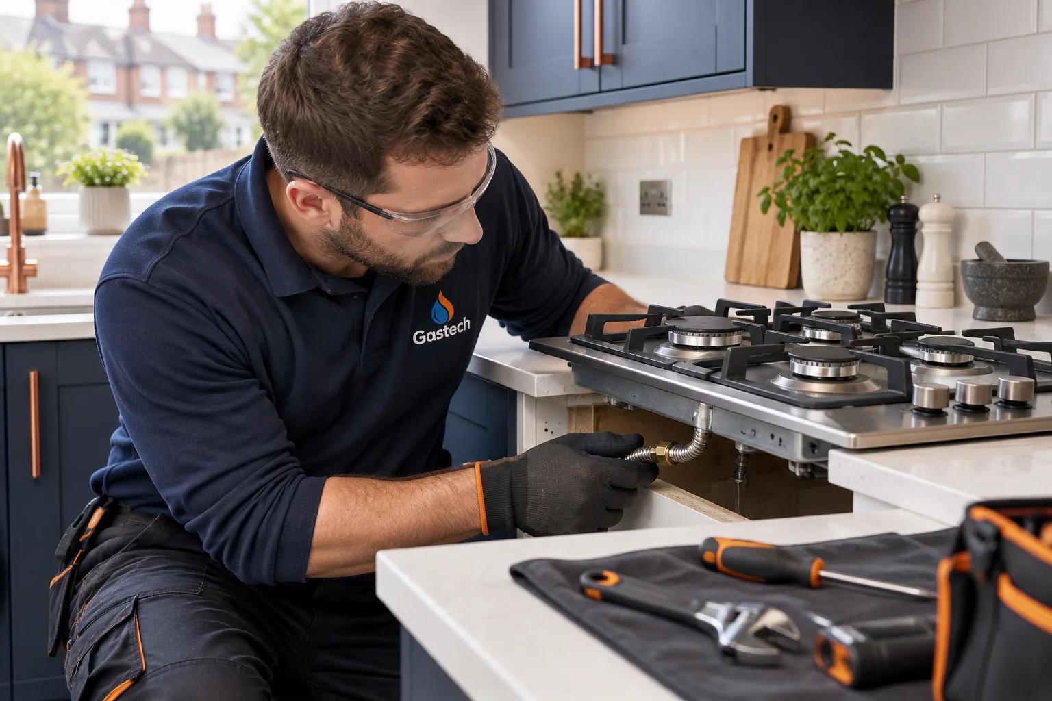 Gas Hob & Cooker Installation service illustration