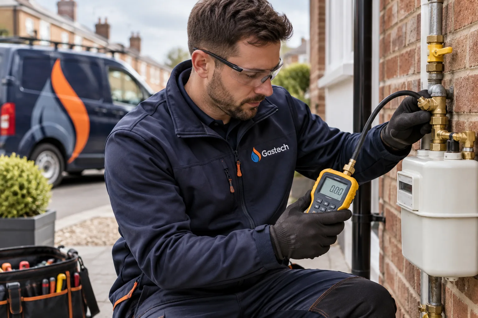 Gas Leak Repairs service illustration